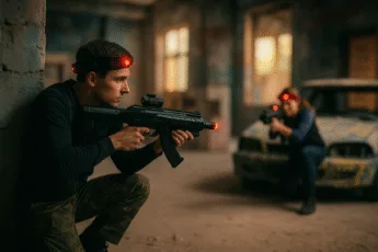 Laser tag we Wrocławiu – pojedynek graczy w klimatycznej arenie