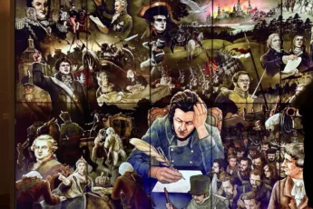 Multimedialna ekspozycja w Muzeum Pana Tadeusza we Wrocławiu z Adamem Mickiewiczem