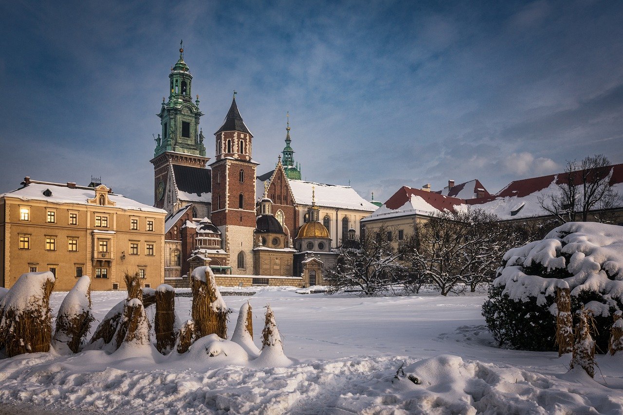 Kraków w styczniu