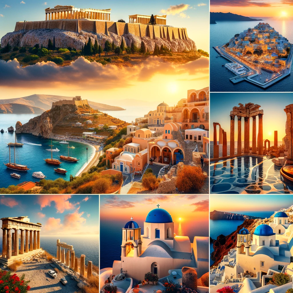 Akropol, Meteory, Knossos, Zachód Słońca w Oia - Atrakcje Grecji