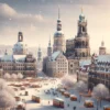 Drezno w Styczniu - Zimowa Sceneria i Architektura