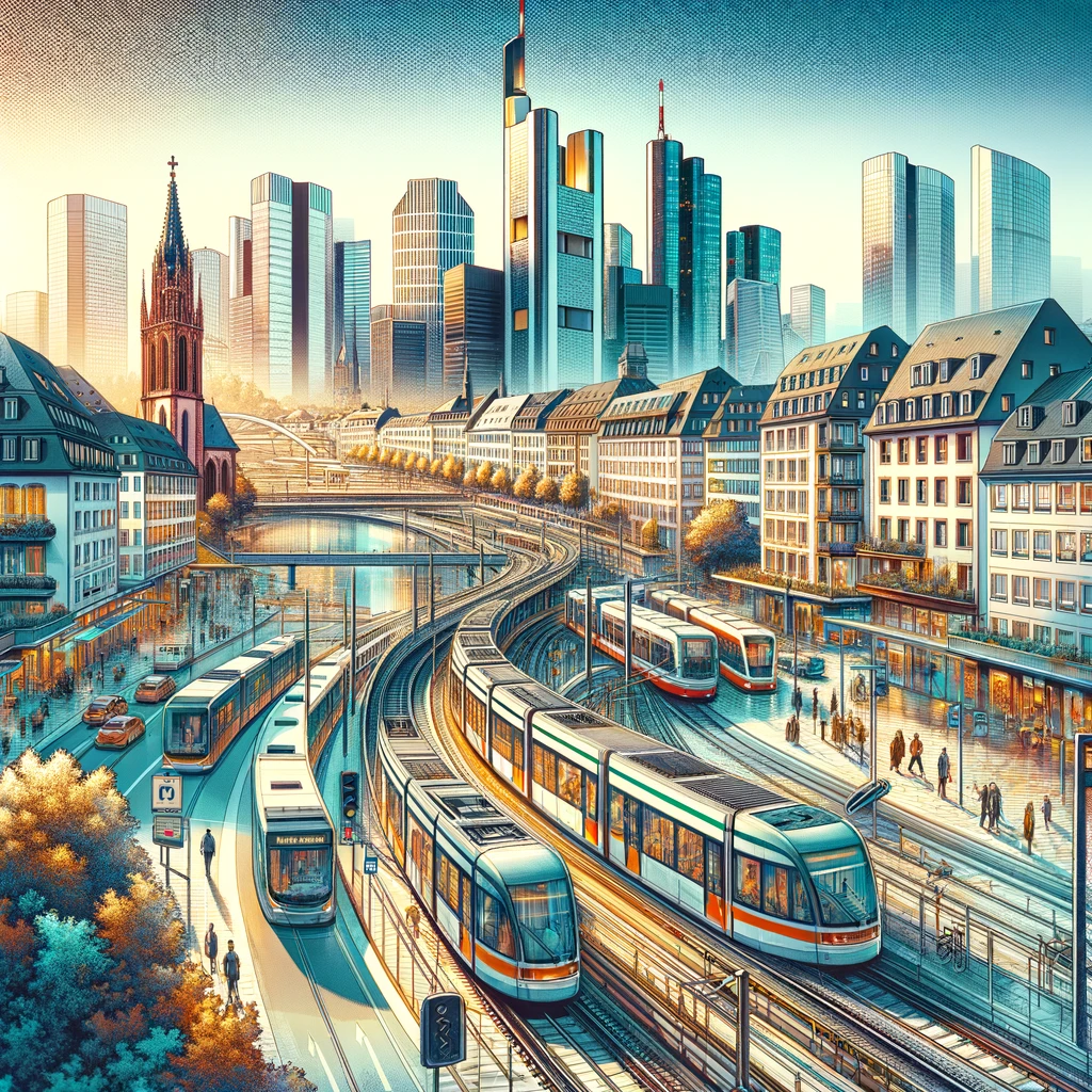 Frankfurt nad Menem: Noclegi i Transport