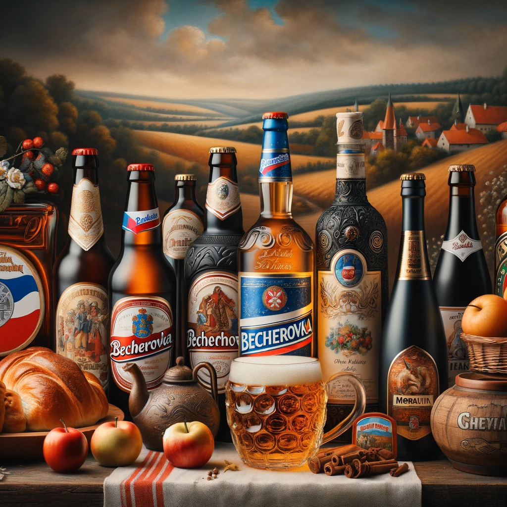 Czeskie napoje: różnorodność piw, Becherovka, morawskie wina