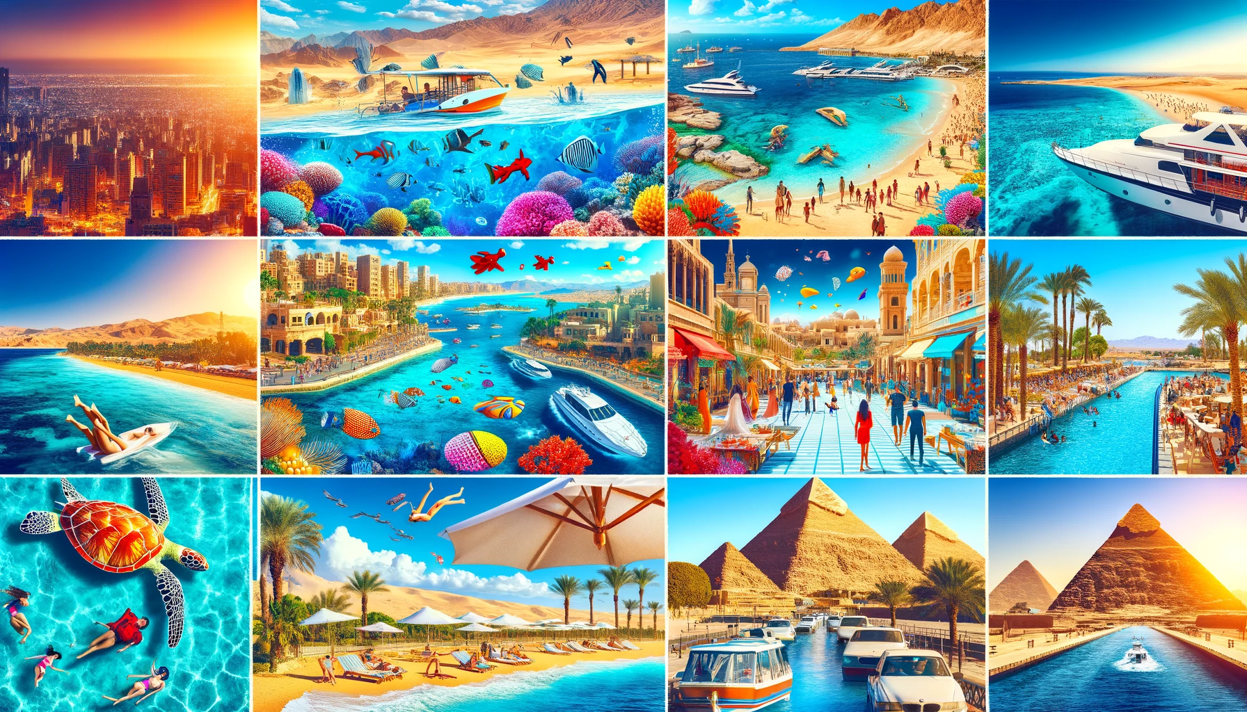 Sharm el-Sheikh, Luksor, Hurghada i Kair - różnorodność atrakcji Egiptu idealnych na wakacje rodzinne