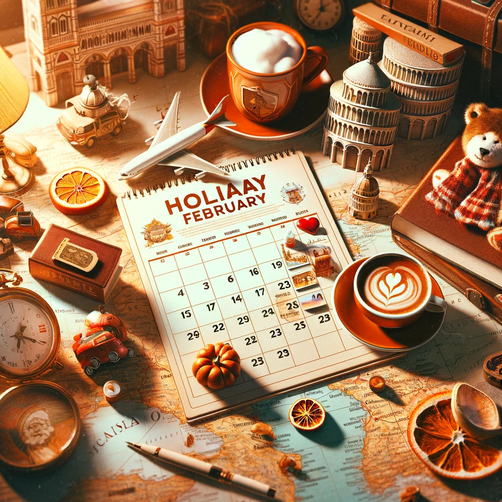 Planowanie urlopu we Włoszech w lutym: mapa, przewodniki i kalendarz.