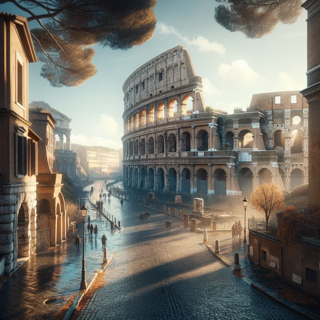 Rzym w lutym: Zachwycające zabytki i spokojna atmosfera