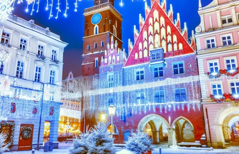 Zimowy Wrocław - malownicze uliczki i zabytki