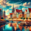Wrocław w czerwcu - malownicze krajobrazy i pełne życia miejsca