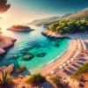 Piękna plaża w Chorwacji