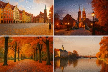 Jesienne atrakcje Wrocławia – Rynek, Ostrów Tumski, parki i widok na Odrę