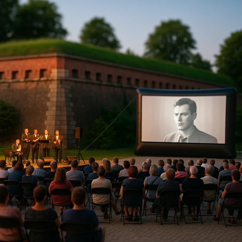 kino plenerowe i koncert na Bastionie Sakwowym we Wrocławiu