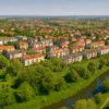 Maślice Wrocław – niskie osiedla przy rzece i tereny zielone idealne do życia i spacerów