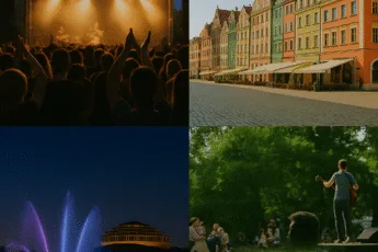 Weekend we Wrocławiu 29–31 sierpnia 2025 – koncerty plenerowe, kolorowe kamienice Rynku, fontanna multimedialna i parkowe wydarzenia