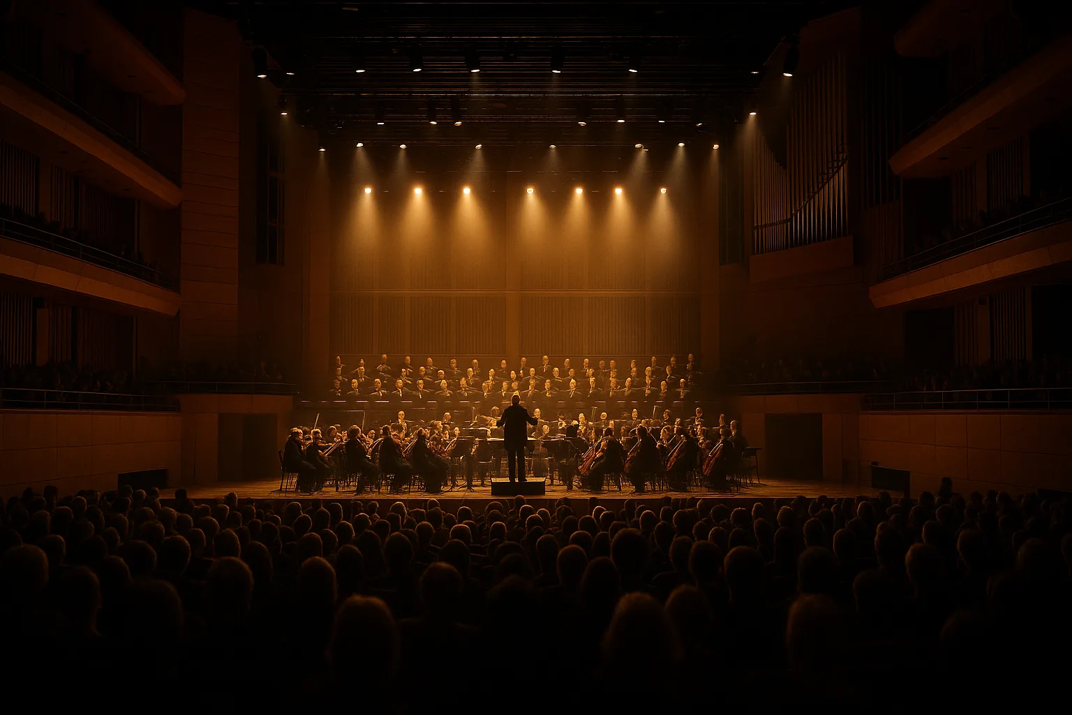 Wratislavia Cantans 2025 w Narodowym Forum Muzyki – wieczorny kadr z publicznością i sceną