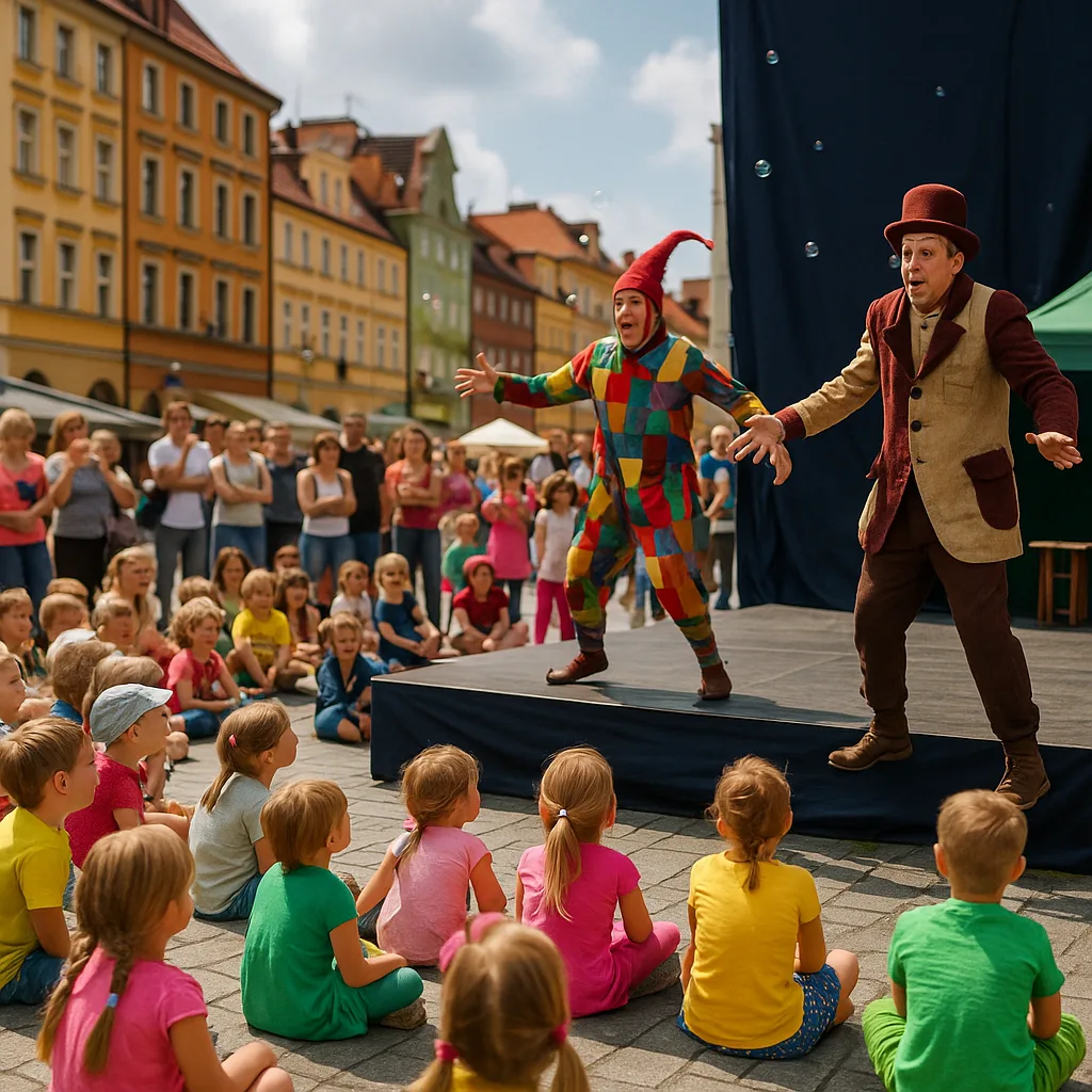 Festiwal Dziecinada 2025 we Wrocławiu – teatr uliczny i zabawy dla dzieci