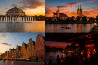 Wrocław – wydarzenia w poniedziałek 25 sierpnia 2025 roku: Hala Stulecia i Pergola, Ostrów Tumski, Rynek, wieczorny jazz