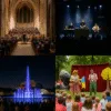 Wrocław 8–11 września 2025 – Wratislavia Cantans w świątyni, scena Avant Art, nocna Fontanna Multimedialna przy Hali Stulecia, teatr dla dzieci w parku