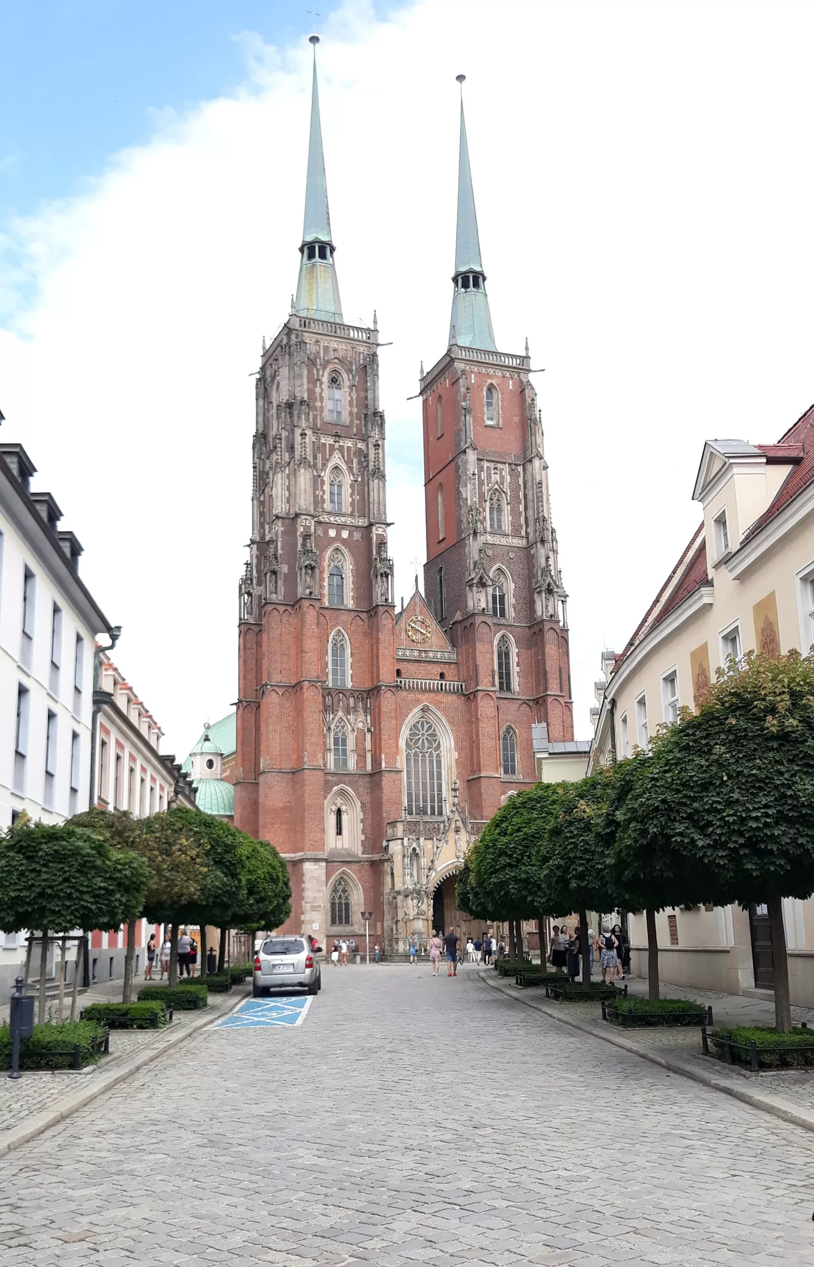 Cathedral of St John the Baptist in Wrocław, rebuilt after wartime damage